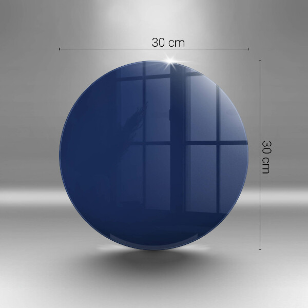 Planche à découper en verre Couleur bleue