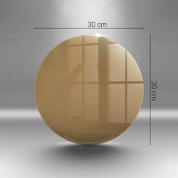 Planche à découper en verre Couleur beige