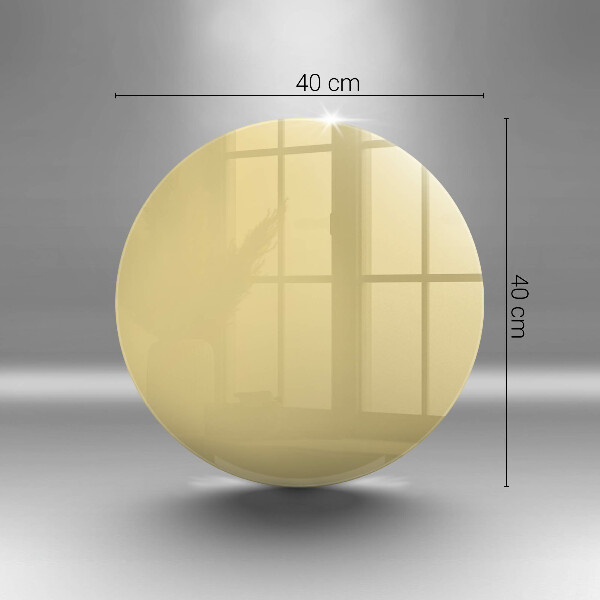Planche à découper en verre Jaune