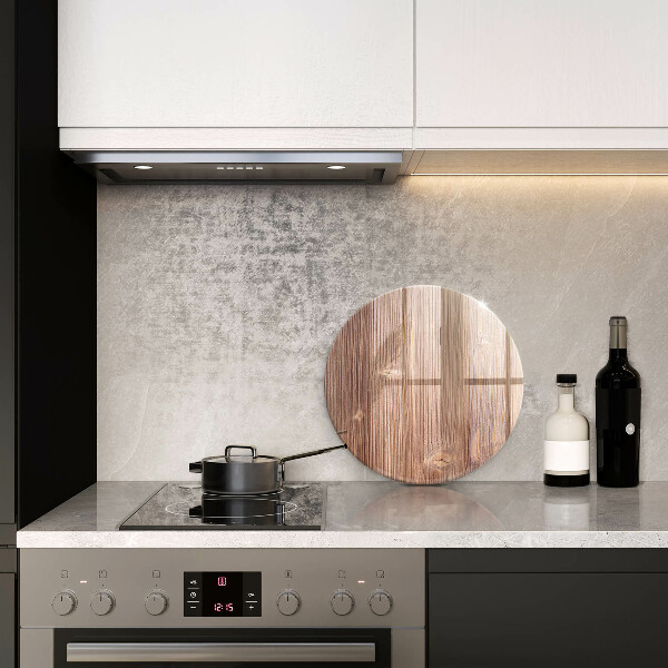 Protection plaque induction Bois naturel