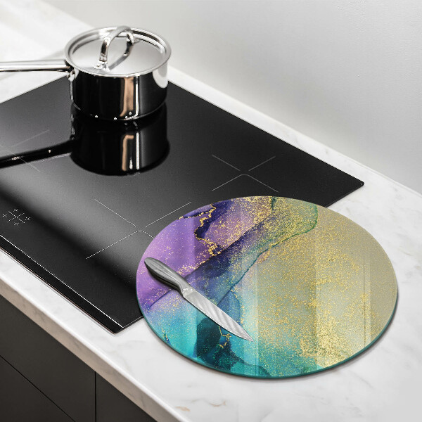 Protection plaque induction Fond avec de l'or