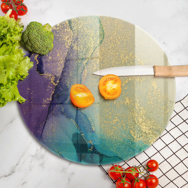 Protection plaque induction Fond avec de l'or