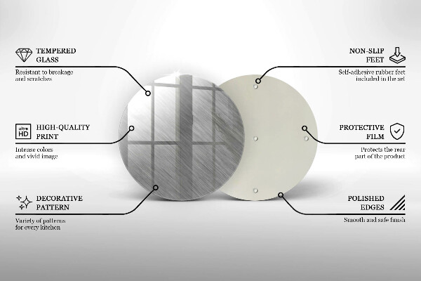Protection plaque induction Fond de texture métallique