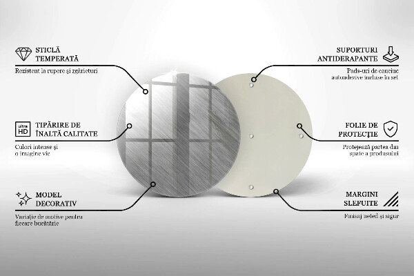 Protection plaque induction Fond de texture métallique