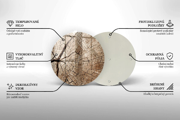 Protection plaque induction Coupe transversale d'un arbre