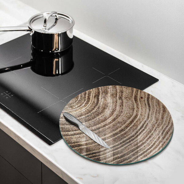 Protection plaque induction Anneaux en bois