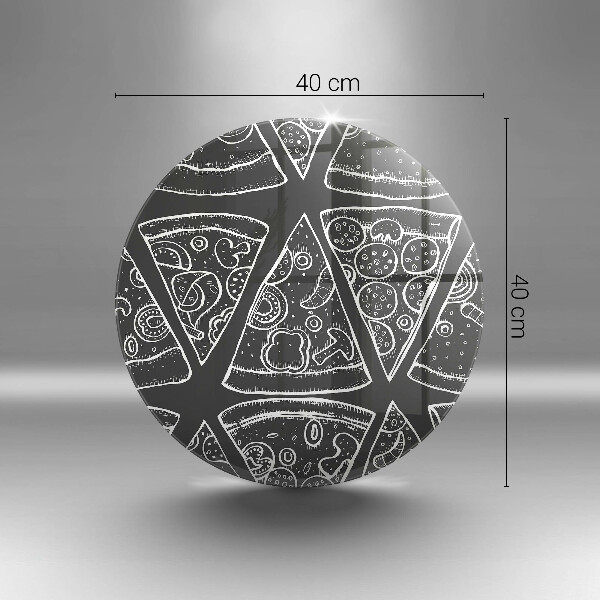 Protection plaque induction Illustration de pizza