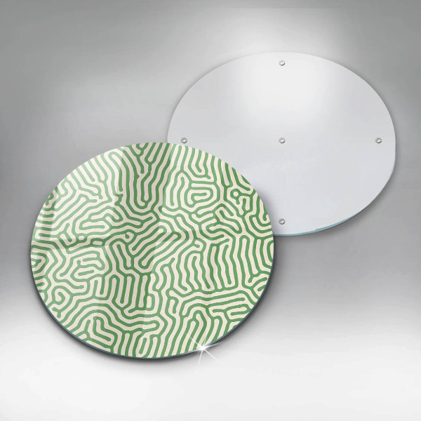 Protection plaque induction Lignes abstraites