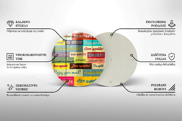 Protection plaque induction Sous-titres Bon appétit langues