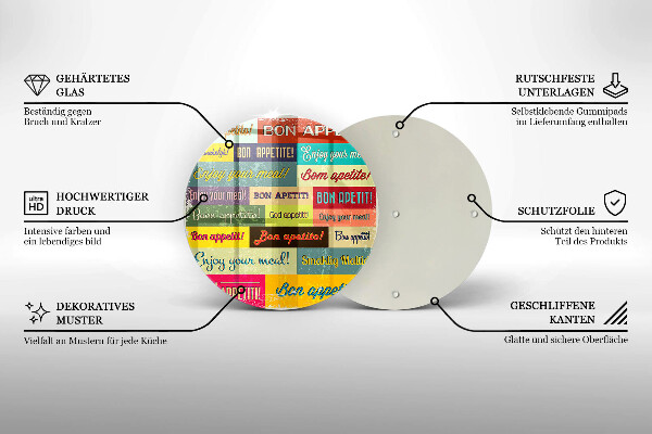 Protection plaque induction Sous-titres Bon appétit langues