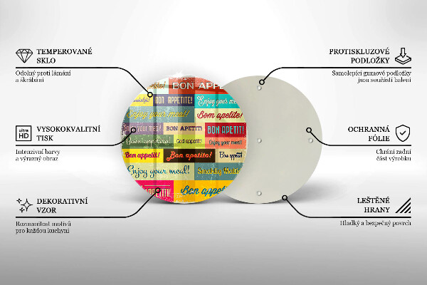 Protection plaque induction Sous-titres Bon appétit langues