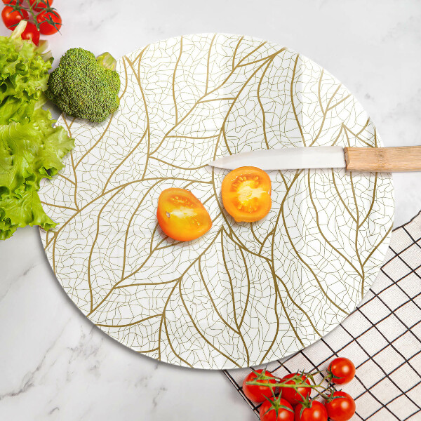 Protection plaque induction Modèle de feuilles de dessin au trait