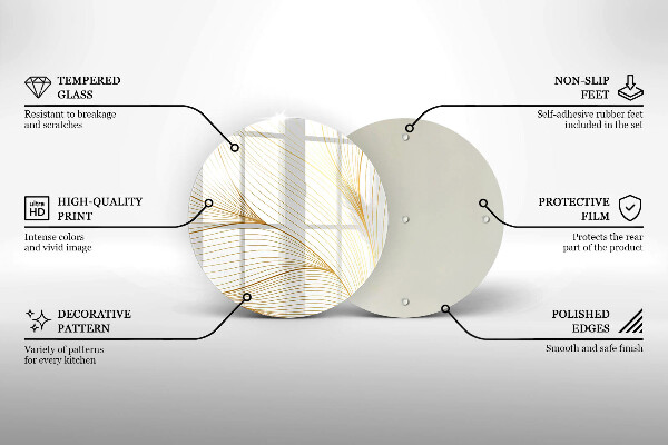 Protection plaque induction Modèle de lignes modernes