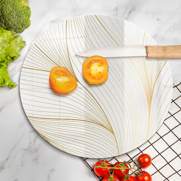 Protection plaque induction Modèle de lignes modernes