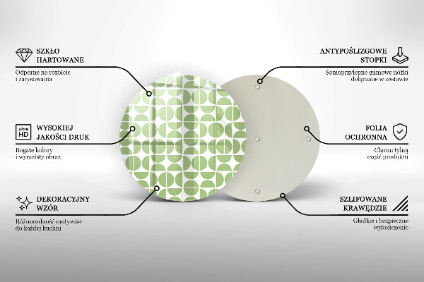 Protection plaque induction Modèle de formes bohèmes