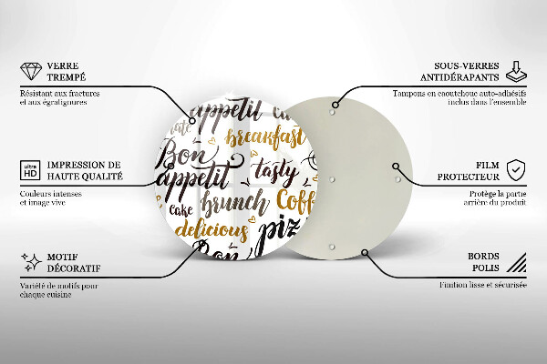 Protection plaque induction Bon appetit sous-titres