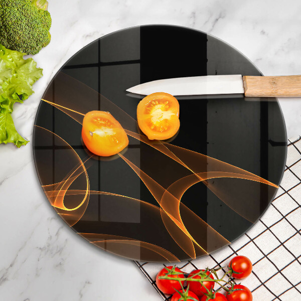 Protection plaque induction Lignes abstraites