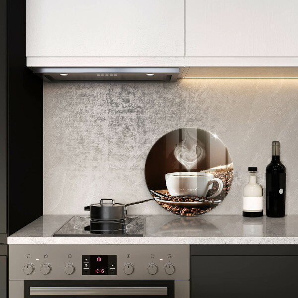 Protection plaque induction Un café et une tasse