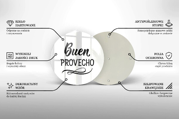 Protection plaque induction Buen provecho