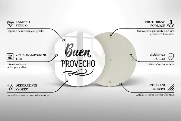 Protection plaque induction Buen provecho