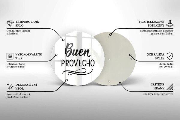 Protection plaque induction Buen provecho