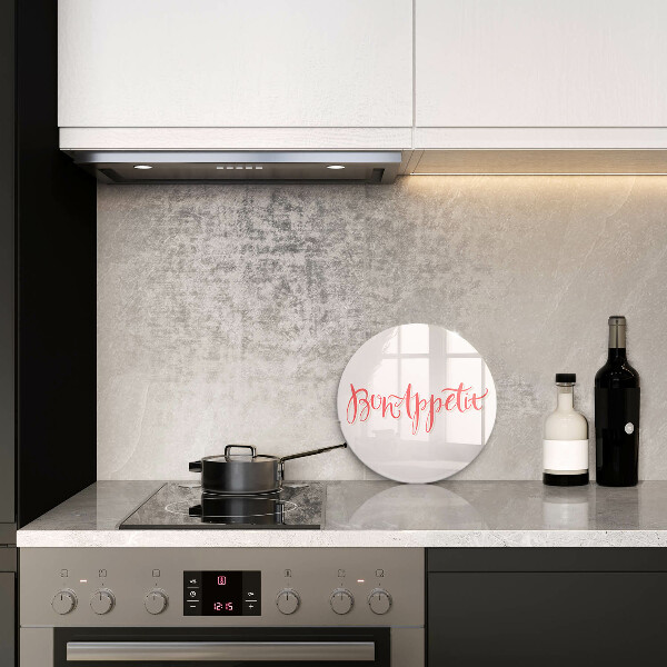 Protection plaque induction Panneau de cuisine Bon Appetit