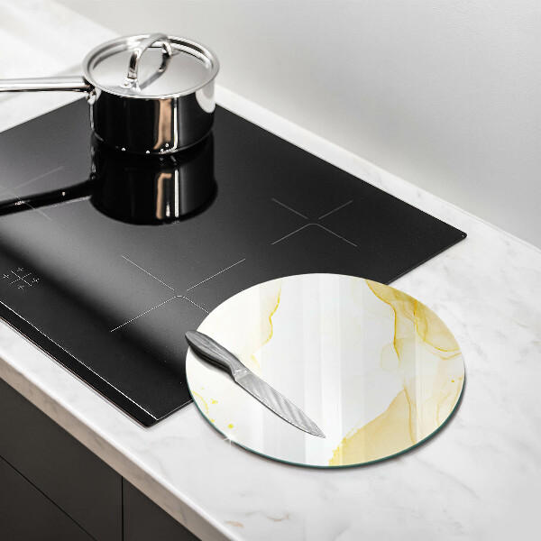 Protection plaque induction Abstraction dorée