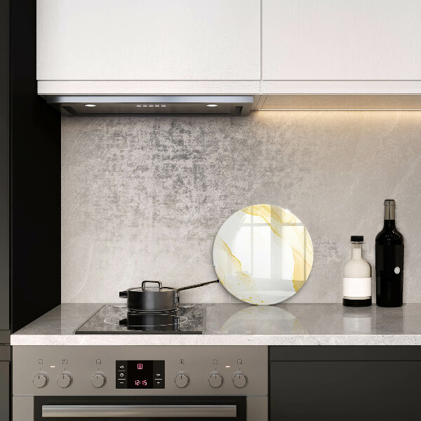 Protection plaque induction Abstraction dorée