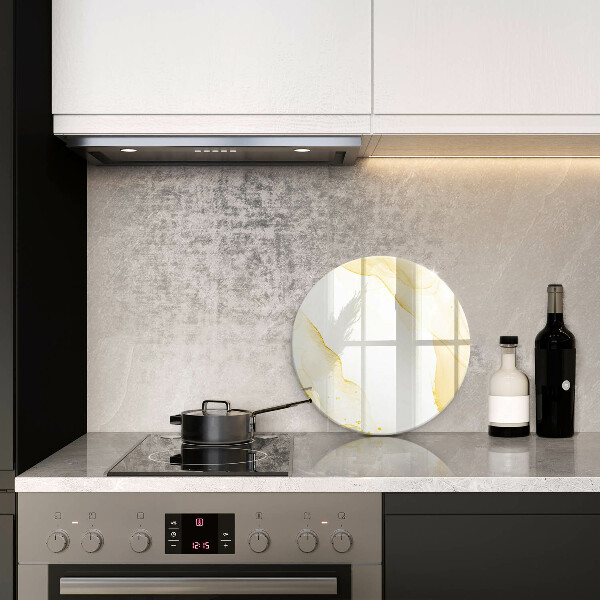 Protection plaque induction Abstraction dorée