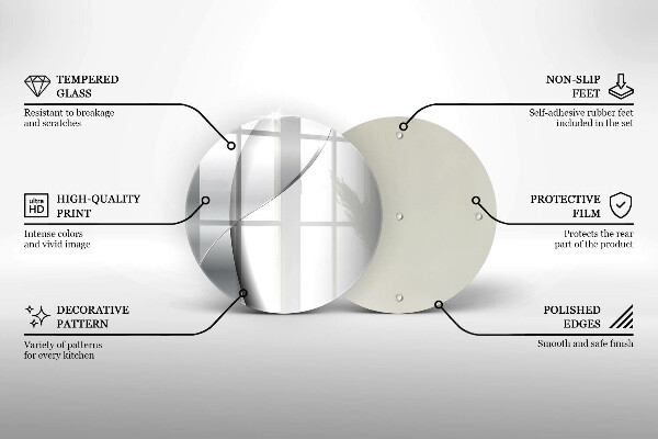 Protection plaque induction Abstraction en métal argenté