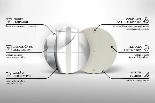 Protection plaque induction Abstraction en métal argenté