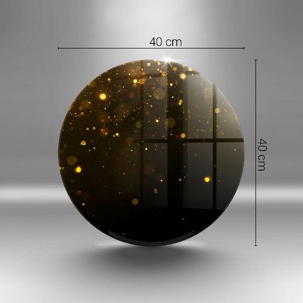 Protection plaque induction Paillettes d'or