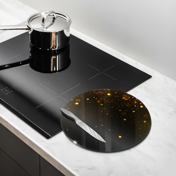 Protection plaque induction Paillettes d'or