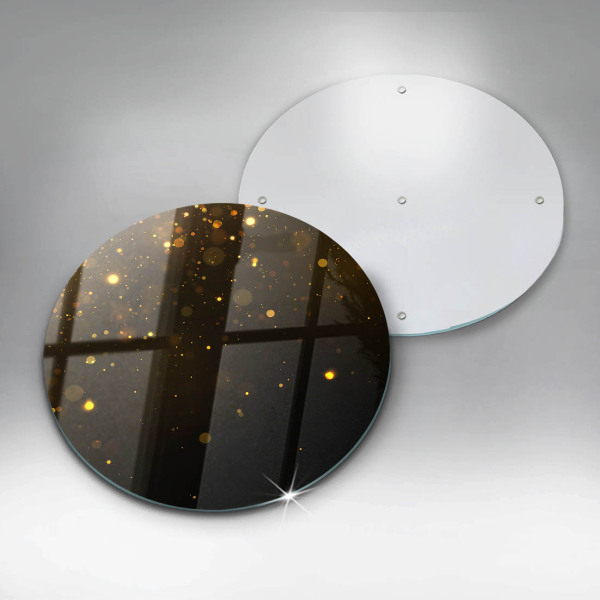 Protection plaque induction Paillettes d'or