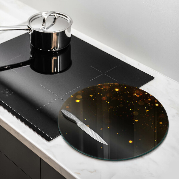 Protection plaque induction Paillettes d'or