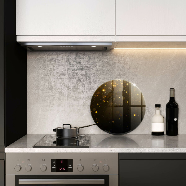 Protection plaque induction Paillettes d'or