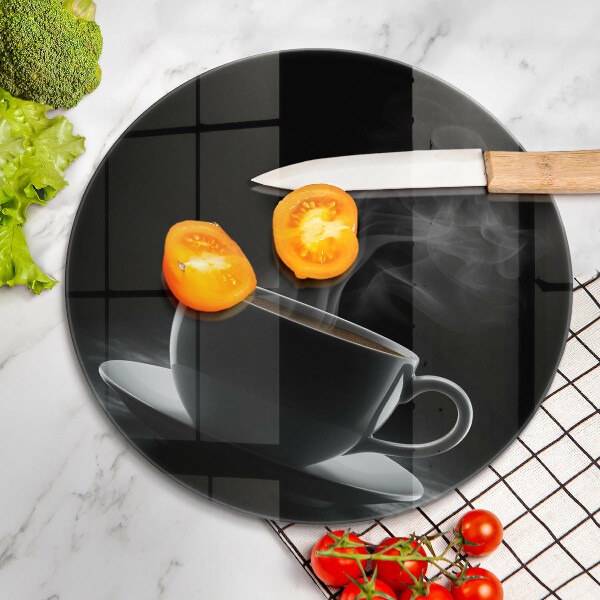 Protection plaque induction Tasse de café chaude