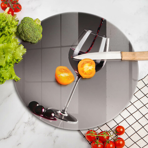 Protection plaque induction Verre et raisins