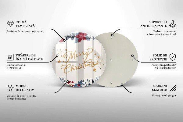 Protection plaque induction Merry Christmas