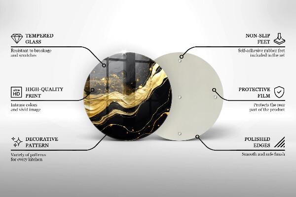 Protection plaque induction Abstraction élégante