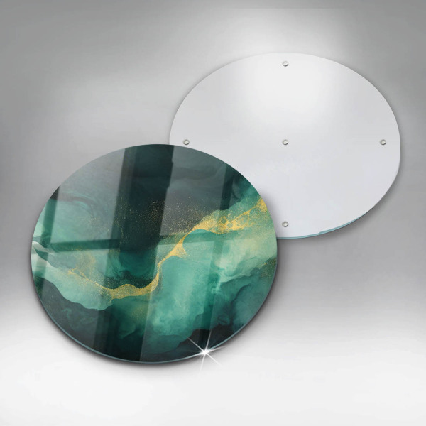 Protection plaque induction Bouteille verte