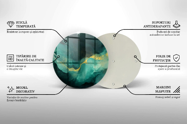 Protection plaque induction Bouteille verte