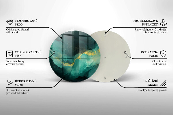 Protection plaque induction Bouteille verte