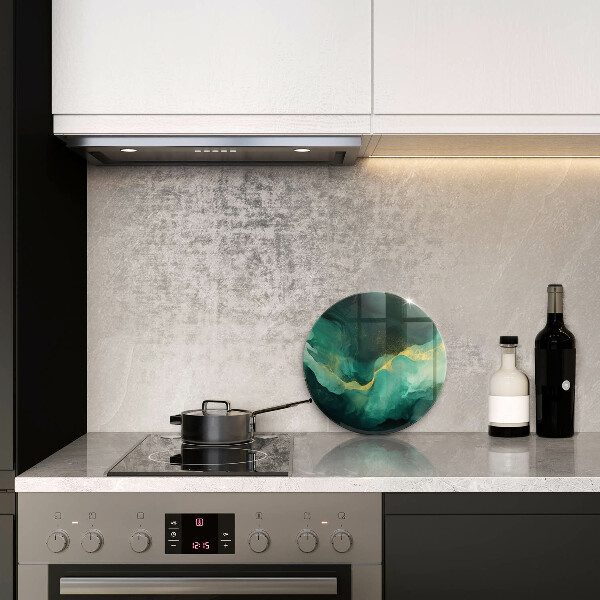 Protection plaque induction Bouteille verte