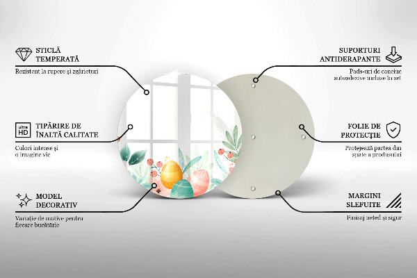 Protection plaque induction œufs de Pâques