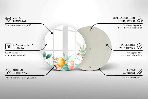 Protection plaque induction œufs de Pâques