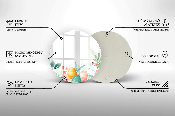 Protection plaque induction œufs de Pâques