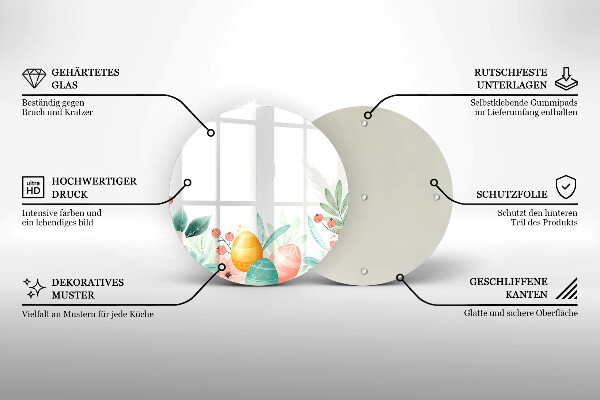 Protection plaque induction œufs de Pâques