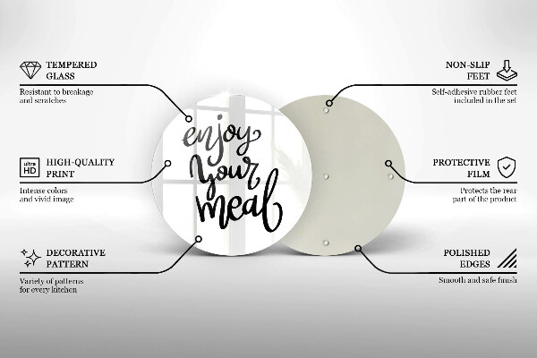 Protection plaque induction Enjoy your meal