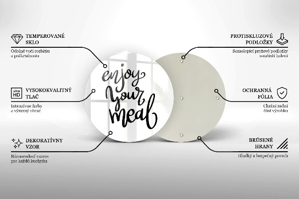 Protection plaque induction Enjoy your meal